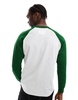 Aape by A Bathing Ape raglan long sleeve T-shirt in gray and green