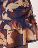 ASOS DESIGN ruffle mini lace detail skirt in midnight floral - part of a set