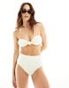 Ripcurl dreams high waist bikini bottom in white