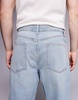 ASOS DESIGN baggy jeans in light wash blue
