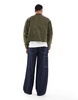 ASOS DESIGN super baggy jeans in mid wash blue