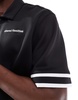 Bershka tipped sleeve shirt in black