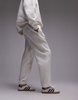 Topshop cuffed sweatpants in ecru - part of a set