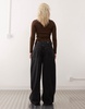 COLLUSION X007 XL baggy jeans in washed black