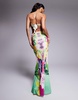 AFRM Tegan mesh maxi skirt in tropical print - part of a set