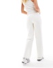 ASOS DESIGN Petite comfort stretch straight leg jeans in ecru
