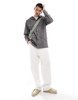 Rains 12010 waterproof short hooded jacket in gray