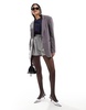 ASOS DESIGN tailored relaxed blazer in slate gray