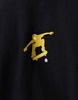 AAPE by A Bathing Ape faded backprint T-shirt logo in black