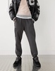 Aape By A Bathing Ape side logo cuffed sweatpants in washed gray
