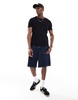 Bershka regular fit t-shirt in black