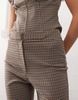 COLLUSION low rise plaid pants in multi - part of a set