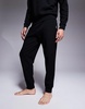 Emporio Armani Bodywear crew neck textured sweatpants in black - part of a set