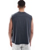 Bershka worker tank in black