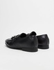 ASOS DESIGN loafers in black with tassel detail