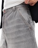Bershka skater fit jeans in washed gray