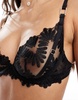 Ann Summers Elated non padded plunge bra in black