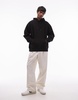 ARKET oversized heavyweight hoodie in black