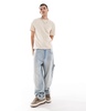 Aape By A Bathing Ape regular fit short sleeve T-shirt in beige
