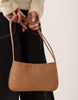 ASOS DESIGN Faux Suede shoulder bag with skinny straps