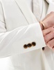 ASOS DESIGN skinny suit jacket in light stone