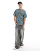 Aape By A Bathing Ape logo hiphop t-shirt in khaki