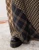 Reclaimed Vintage midi skirt in mixed plaid