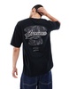 Aape By A Bathing Ape back print logo T-shirt in black