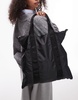 ARKET unisex 12-hour packable 3-way bag detail in black