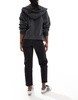 Bershka high waisted ultra comfort fit mom jeans in black