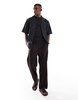 Brave Soul midweight short sleeve t-shirt in black