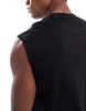 Bershka worker tank top in black