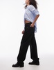 ARKET Shore low waist relaxed boyfriend fit denim jeans in black