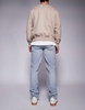ASOS DESIGN straight leg jeans in light wash blue