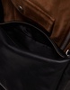 Topshop Charlie leather cross body bag in black
