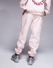 Weekend Collective bubble graphic cuffed sweatpants in pink - part of a set