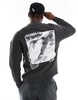 Another Influence oversized sweatshirt in black - part of a set