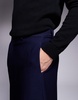 ASOS DESIGN wide fit smart pants in navy