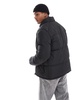 Brave Soul puffer jacket in black