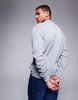 ASOS DESIGN premium heavyweight oversized sweatshirt 400gsm in heather gray