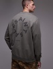AllSaints Tierra sweatshirt in green