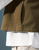 ASOS DESIGN washed vest in khaki