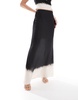 ASOS DESIGN maxi skirt in ombre print - part of a set