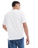 Jack & Jones script logo t-shirt in white