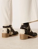 ASOS DESIGN Premium chelsea boots in cow hair with cuban heels