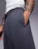 ASOS DESIGN premium heavyweight oversized sweatpants in charcoal