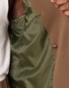 ASOS DESIGN slim suit jacket in khaki texture