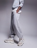 ASOS DESIGN heavyweight oversized sweatpants in 400gsm gray