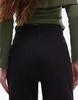 ARKET Lupine stretch cotton high rise wide leg jeans in black