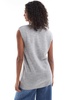 ASOS DESIGN longline layering sweater in gray